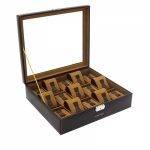 WATCH BOXES Friedrich|23 20111-3 Bond 15 Brown for 15 timepieces